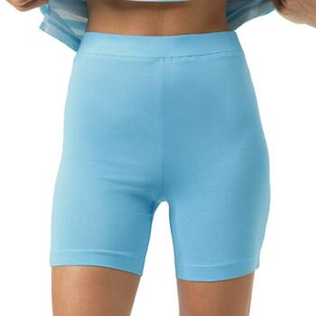 Mey Nachtmode Straight Waves Blauw Slaapshort