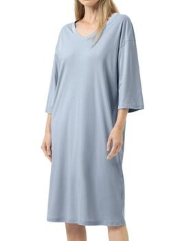 Mey Nachtmode Wild Violets Blauw Nachthemd