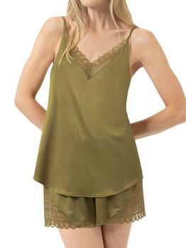 Mey Nachtmode Temptation Groen Spaghetti Top