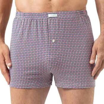 Mey Heren Blue Circle Blauw Wijde Boxershort