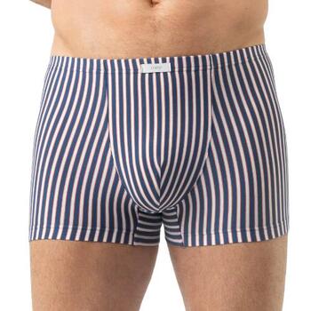 Mey Heren Coral Stripes Blauw Katoenen Boxershort