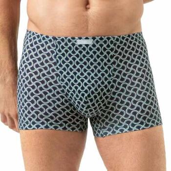 Mey Heren Curves Marine Blauw Katoenen Boxershort
