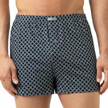 Mey Heren Curves Marine Blauw Wijde Boxershort