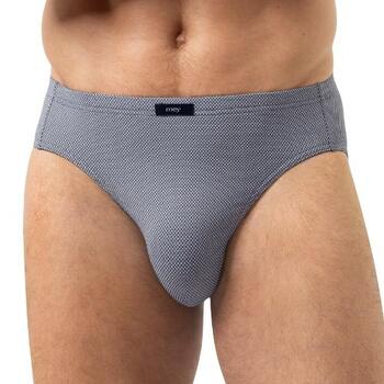 Mey Heren Micro Blue Blauw Heren Slip