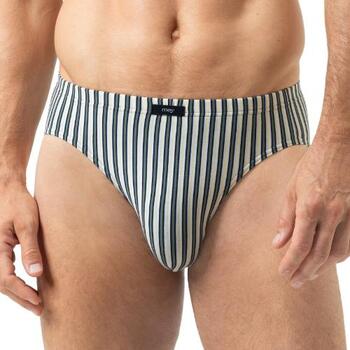 Mey Heren Palm Stripes Grijs/Wit Heren Slip