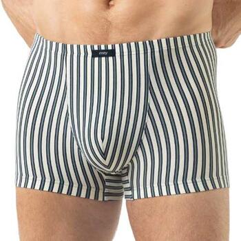 Mey Heren Palm Stripes Grijs/Wit Katoenen Boxershort