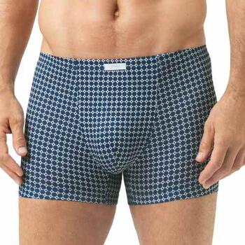 Mey Heren Simple blue Blauw Boxershort
