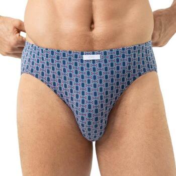 Mey Heren Straight Geo Blauw Heren Slip