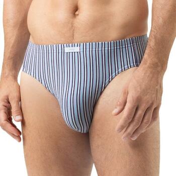 Mey Heren Raspberry Stripes Blauw Heren Slip