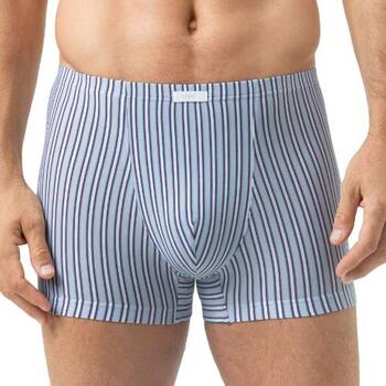 Mey Heren Raspberry Stripes Blauw Katoenen Boxershort