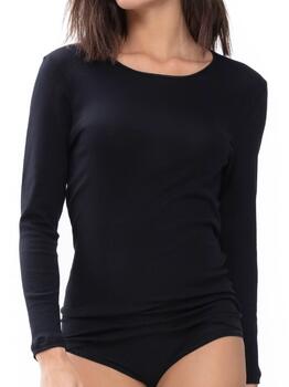 Mey Lingerie Noblesse Zwart Top / Shirt