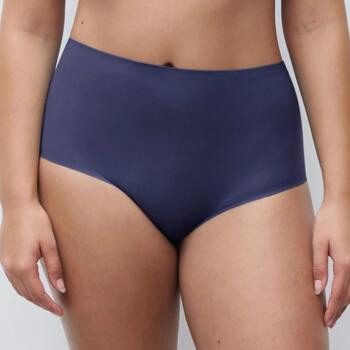 Chantelle SoftStretch Marine Blauw High Brief