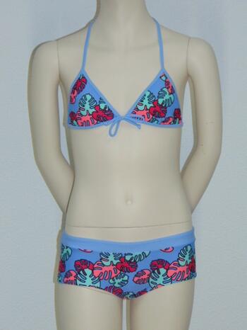 BOOBS & BLOOMERS BRITTA Paars/Print bikini