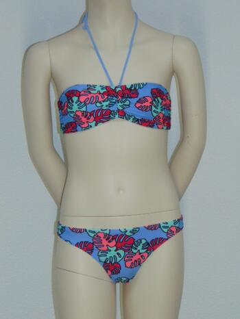 BOOBS & BLOOMERS BRITTA Paars/Print bikini set