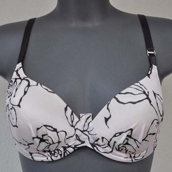 EVA MAKE WAVES Light Pink/Grey bh