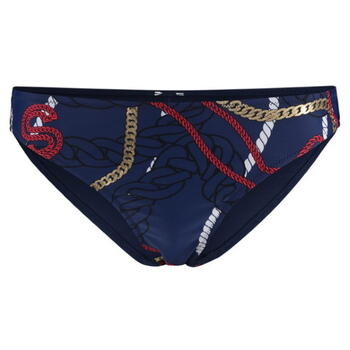 SAPPH BEACH MENTON Navy/Print brief