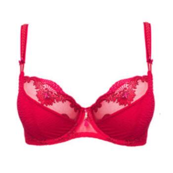 LOUISA BRACQ DIAMANT Rouge Tulipe soft cup bh