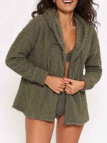 LINGADORE HOODY Olive Vest