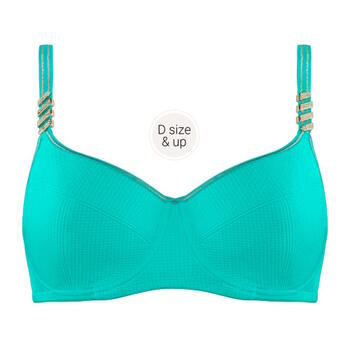 Marlies Dekkers Siren of the Nile Turquoise Soft Cup bh