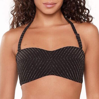 LINGADORE BEACH BLACK DIAMOND Balconette Bikini Top Black