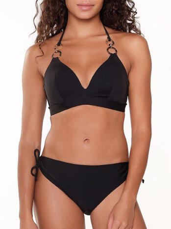 LINGADORE BEACH READY TO SHINE Black Bikini Set