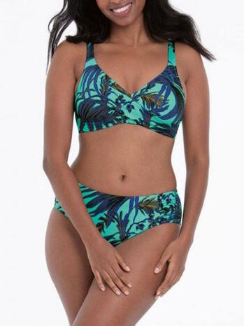 ANITA BADMODE OTTILIE Groen/Print Bikini Set