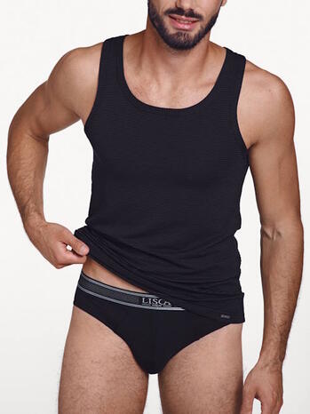 Lisca Zeus Heren Singlet Zwart
