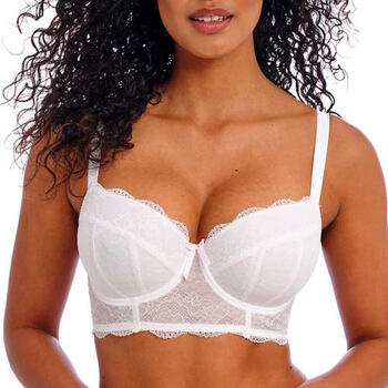 Freya Fancies Voorgevormde Longline bh wit