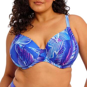 Elomi Swim Maluku Island Atlantic Plunge Bikini Top