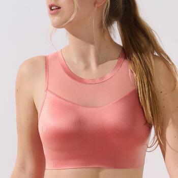 Lisca Lifestyle Bra With Removable Moulded Foam Cup - Wireless Rose Porcelain