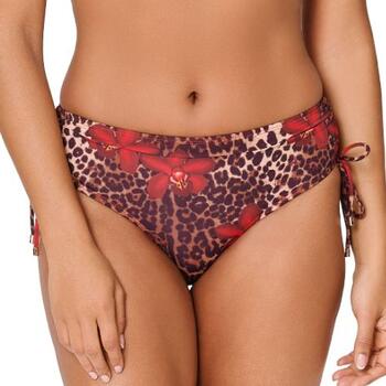 LingaDore Beach Bikini Short Leopard Flower
