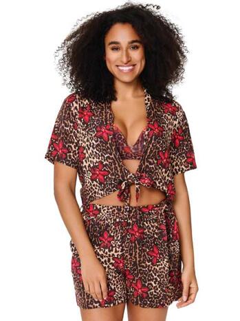 LingaDore Beach Beach set Leopard Print