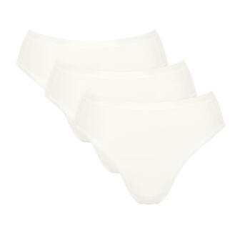 Sloggi GO Daily Cotton Tai 3P Silk White