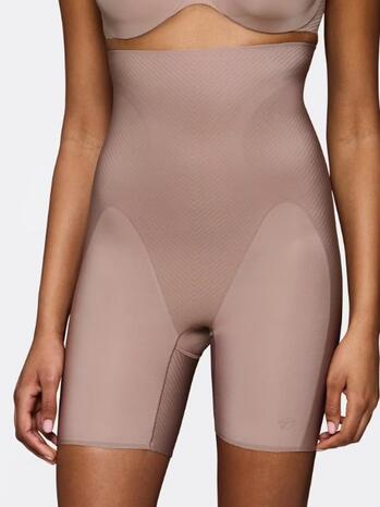 Triumph BMU Illusion Curve Super HW Mid-Thigh Chocolate Mousse