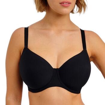 Freya Essentially Smooth Black Uw moulded Balcony T-shirt Bra