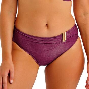 Fantasie Swim Paros Coast Berry Shimmer Mid Rise Bikini Brief