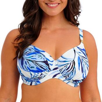 Fantasie Swim Kefalonia Tranquil Blue Uw Gathered Full Cup Bikini Top