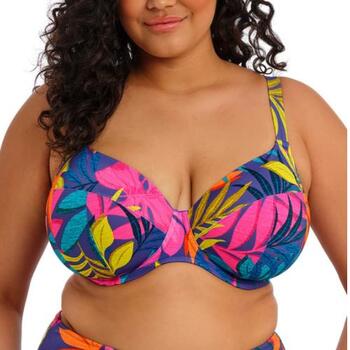 Elomi Swim Porto Rafti Indigo Uw Plunge Bikini Top