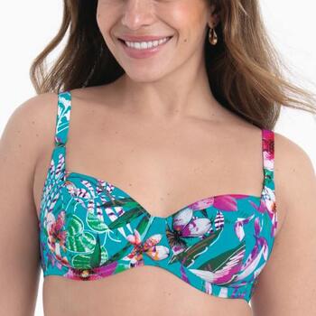Rosa Faia Badmode Federica Top Bikini top Capri Blue