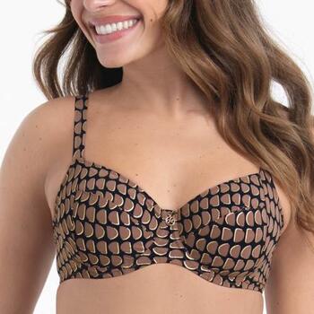 Rosa Faia Badmode Leandra Top Bikini top Black
