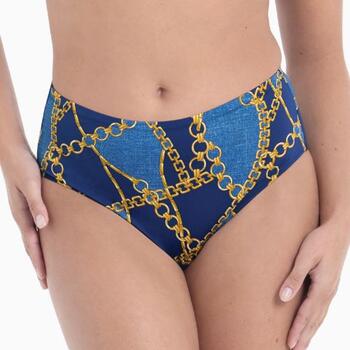 Rosa Faia Badmode Peggy Bottom Bikini slip Blue Denim