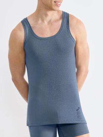 Sloggi Men SLG Base Soft Tank top Cloudy Blue