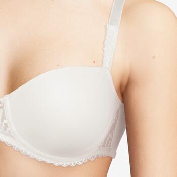 Chantelle Every Curve Half Cup Memory Bra Milk