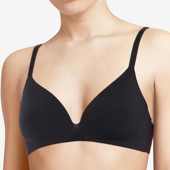 Chantelle Essentiall Wirefree Triangle T-Shirt Bra Zwart
