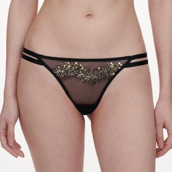 Chantelle Genesis Tanga Glitter Black