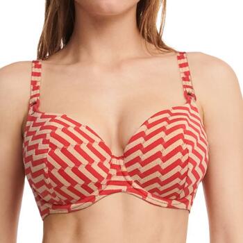 Femilet Badmode Ayora Swimwear T-Shirt Top Golden Red