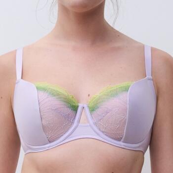 Chantelle Tattoo Love Half-cup foam bra Blooming