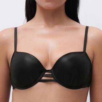 Chantelle Badmode Metallic T-shirt memory bra Zwart