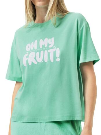 Mey Nachtmode Solid Love T-shirt beachglass