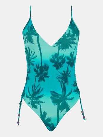 Chantelle Easy Pop Wirefree swimsuit Malibu Palms